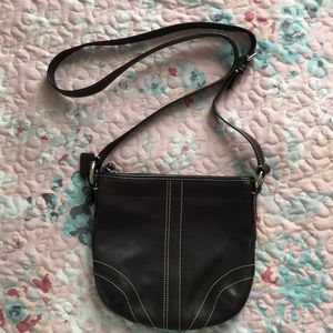 Coach Small Brown Leather Crossbody